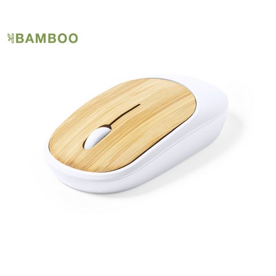  Mouse Computer with bamboo