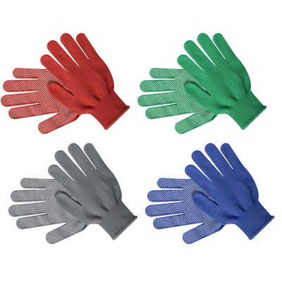 Gloves soft elastic nylon m