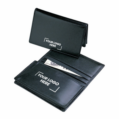 Leather Pocket Business Card Holder (D516_PB)