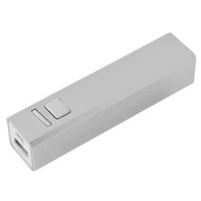 Metallic Power Bank - Silver