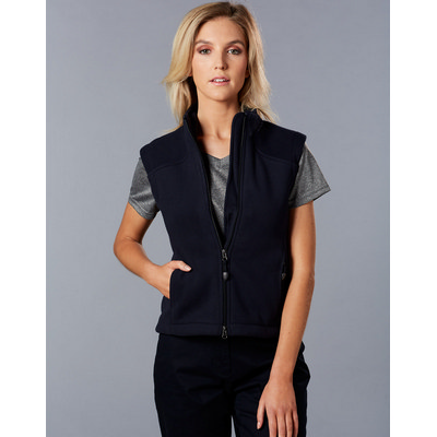 Ladies Bonded Fleece Vest (PF10_WIN)