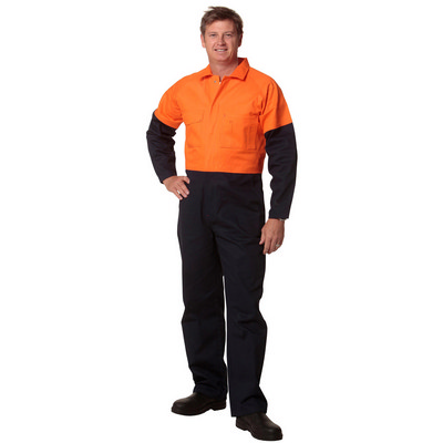 Mens Stout Size, Cotton Drill Coverall (SW205_WIN)