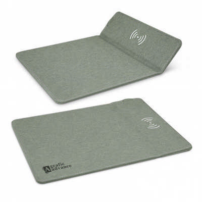 Greystone Wireless Charging Mouse Mat - (printed with 1 colour(s)) 116768_TRDZ