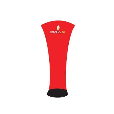 Stretch Fabric Display / Tension Fabric Display -Bottle Shape 600mm x 2000mm with Water Base