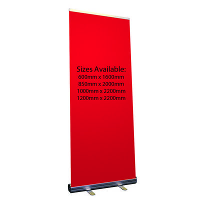 Single Light Weight Pull Up Banner 1200mm x 2200mm
