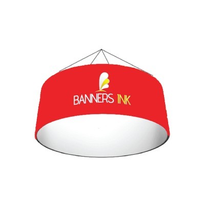 Stretch Fabric Display / Tension Fabric Display -Round Shape 1460mm x 1460mm with Water Base