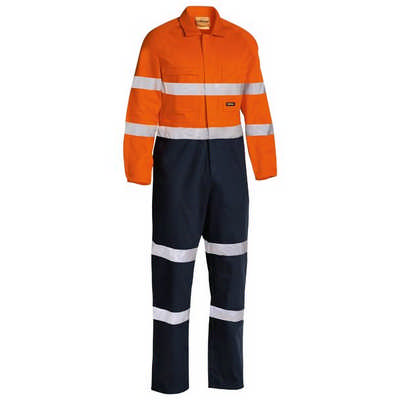 TAPED HI VIS DRILL COVERALL 