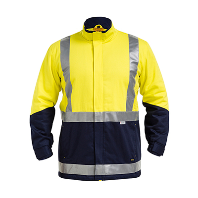 TAPED HI VIS 3 IN 1 DRILL JACKET 