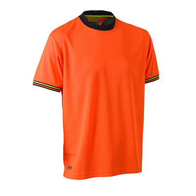 HI VIS POLYESTER MESH T-SHIRT 