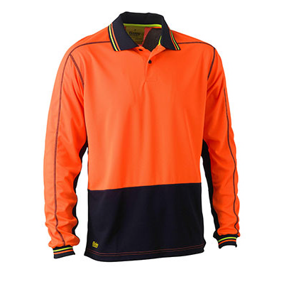 HI VIS POLYESTER MESH POLO 