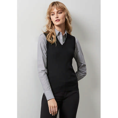 Womens V-Neck Knit Vest