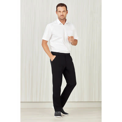 Comfort Mens Waist Flat Front Pant