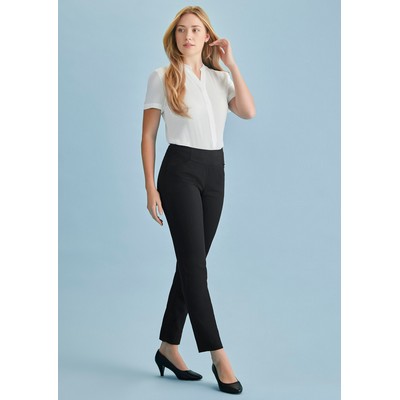 Womens Cool Stretch Bandless Slim Leg Pant