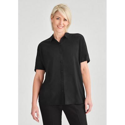 Womens Dahlia Short Sleeve Blouse