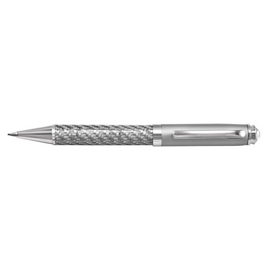 Silver Carbon Fibre Pencil (638_BMV)