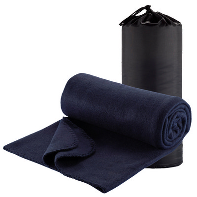 Polar Fleece Travel Rug - Navy (720NY_BMV)