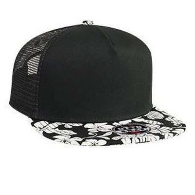 "OTTO SNAP" Five Panel Pro Style Mesh Back Cap