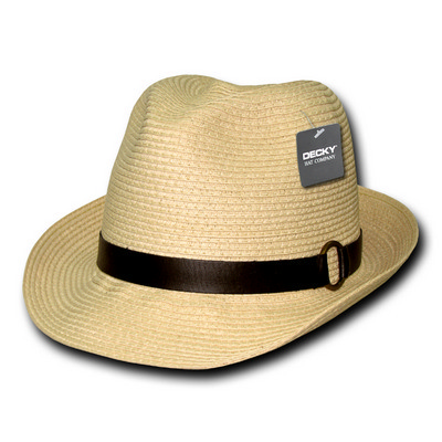 Paper Braid Woven fedora