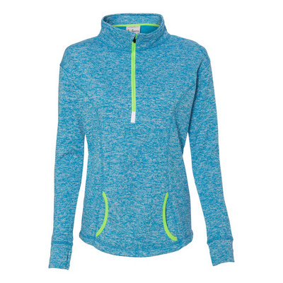 J.America Ladies Cosmic Fleece 1/4 Zip