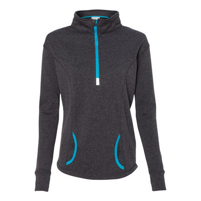 J.America Ladies Cosmic Fleece 1/4 Zip