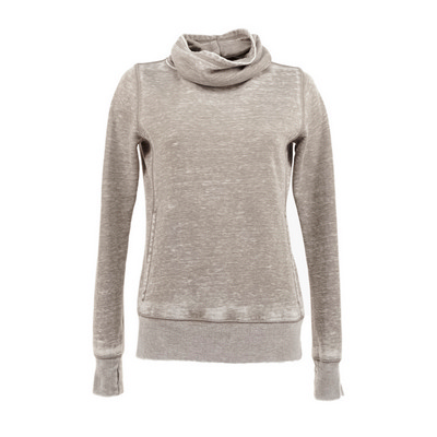 J.America Ladies Zen Fleece Cowl Neck