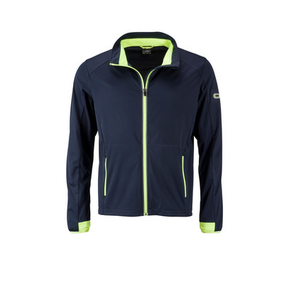 James & Nicholson  Mens Sports Softshell Jacket