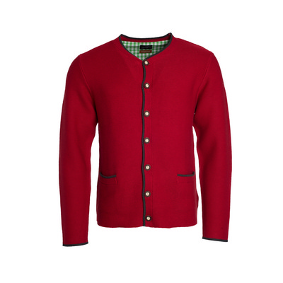 James & Nicholson  Mens Traditional Knitted Jacket