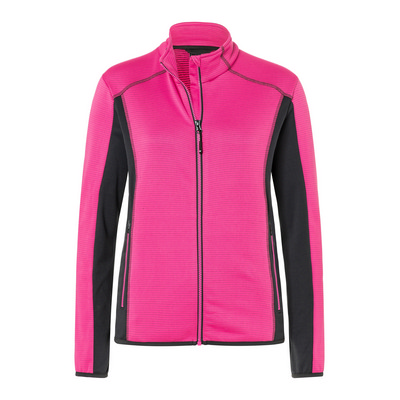 James & Nicholson  Ladies Structure Fleece Jacket