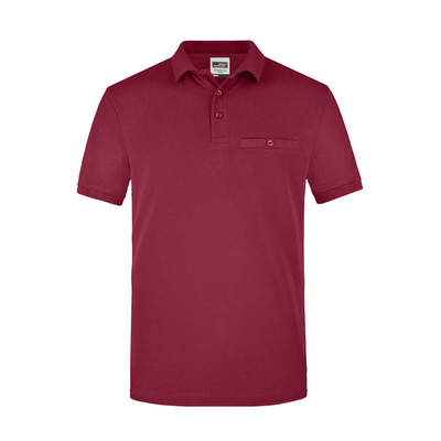 James & Nicholson Men´s Workwear Polo Pocket