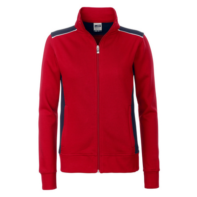 James & Nicholson  Ladies Workwear Sweat Jacket-Level 2