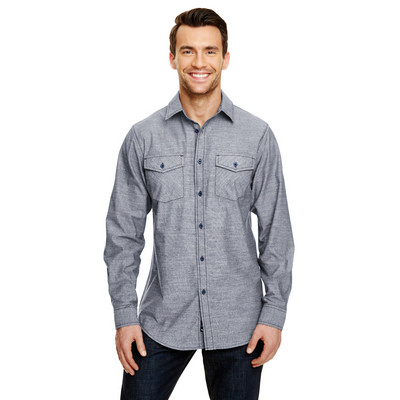 Burnside MENS L-S CHAMBRAY SHIRT