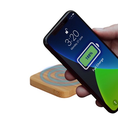 Riley 15W Magnetic Bamboo Charger