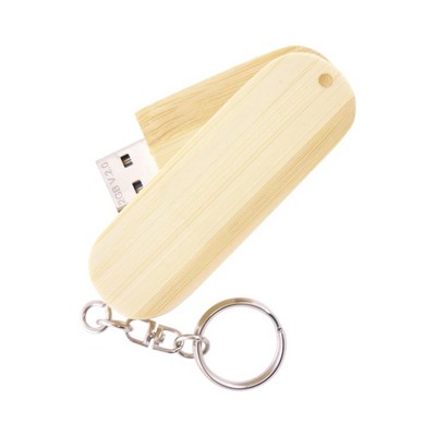 Wooden Swivel Drive 16GB