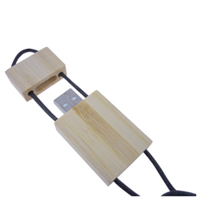 Bamboo Lanyard Flash Drive 16GB (AR263-16GB_CAPR)