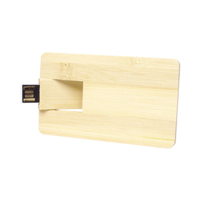 Bamboo Credit Card Drive 1GB