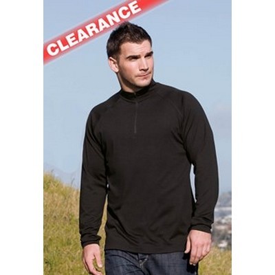 Clearance Zip Mens Merino Sweater