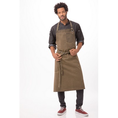 Dorset Chefs Bib Apron- Golden Brown 