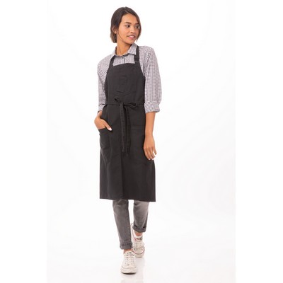 Rockford Bib Apron- Steel Grey 