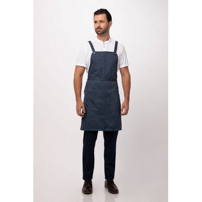 Largo Bib Apron- Blue 