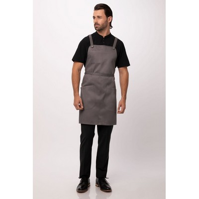 Largo Bib Apron- Mushroom 