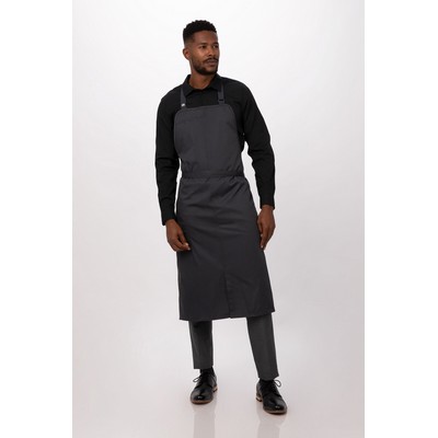 Brio Chef Bib Apron- Charcoal 