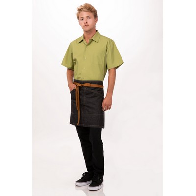 Berkeley Half Bistro Apron- Black 