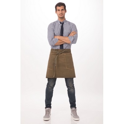 Dorset Half Bistro Apron- Golden Brown 