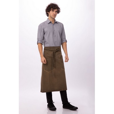 Dorset Bistro Apron- Golden Brown 