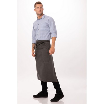 Dorset Bistro Apron- Pewter 