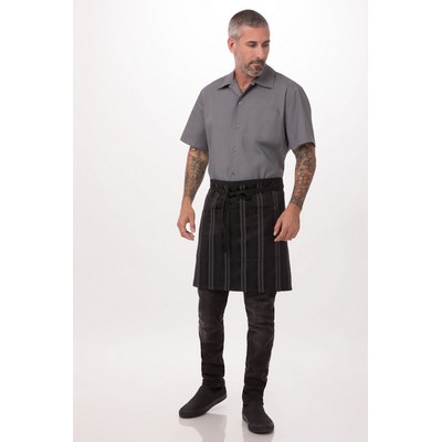 Presidio Half Bistro Apron- Black 