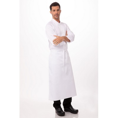 Long Four-Way Apron- White 