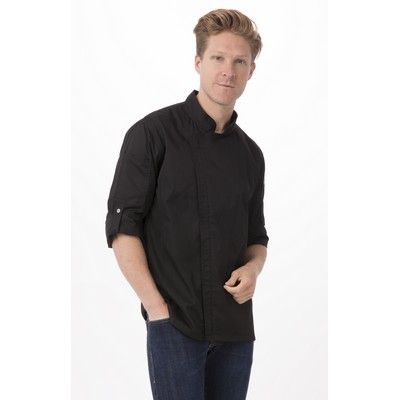 Hartford Chef Jacket- Black -XS