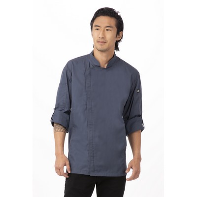 Hartford Chef Jacket- Blue -4XL