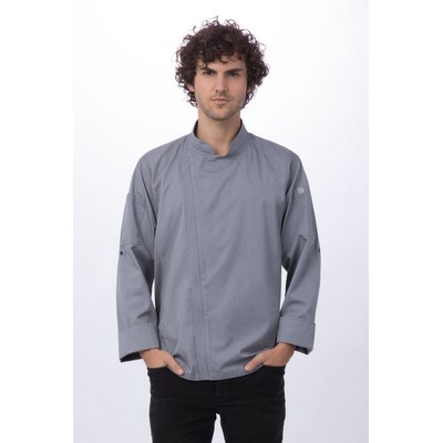 Hartford Chef Jacket- Grey -XL